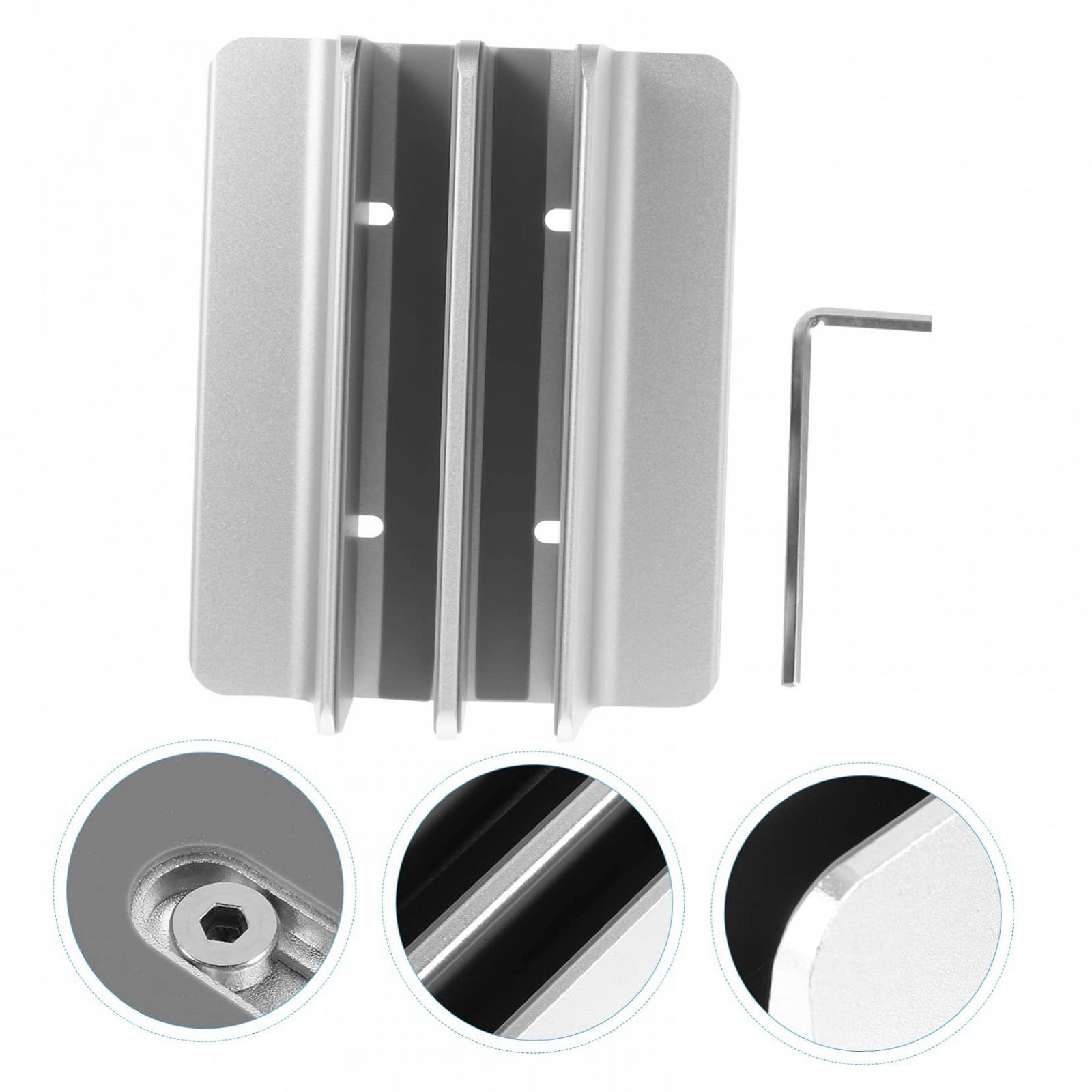 Підставка для ноутбука Алюмінієвий сплав з тримачем для слотів Вертикальна Регульована, стабільна та елегантна для офісу, фото №7 Підставка для ноутбука Алюмінієвий сплав з тримачем для слотів Вертикальна Регульована, стабільна та елегантна для офісу, фото №7