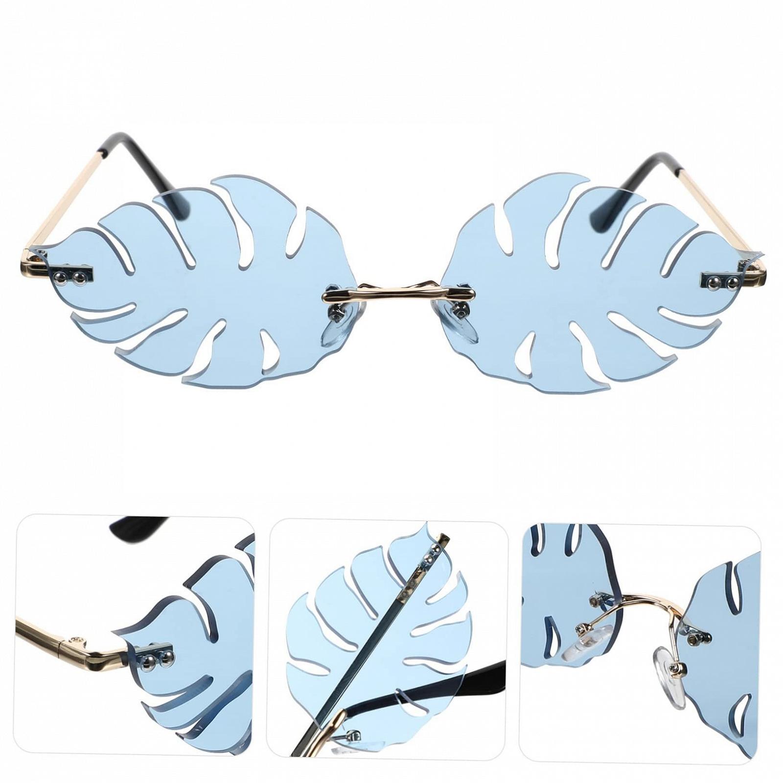 Сонцезахисні окуляри Без оправи PACKOVE Набір 3 шт., блакитний, фото №3