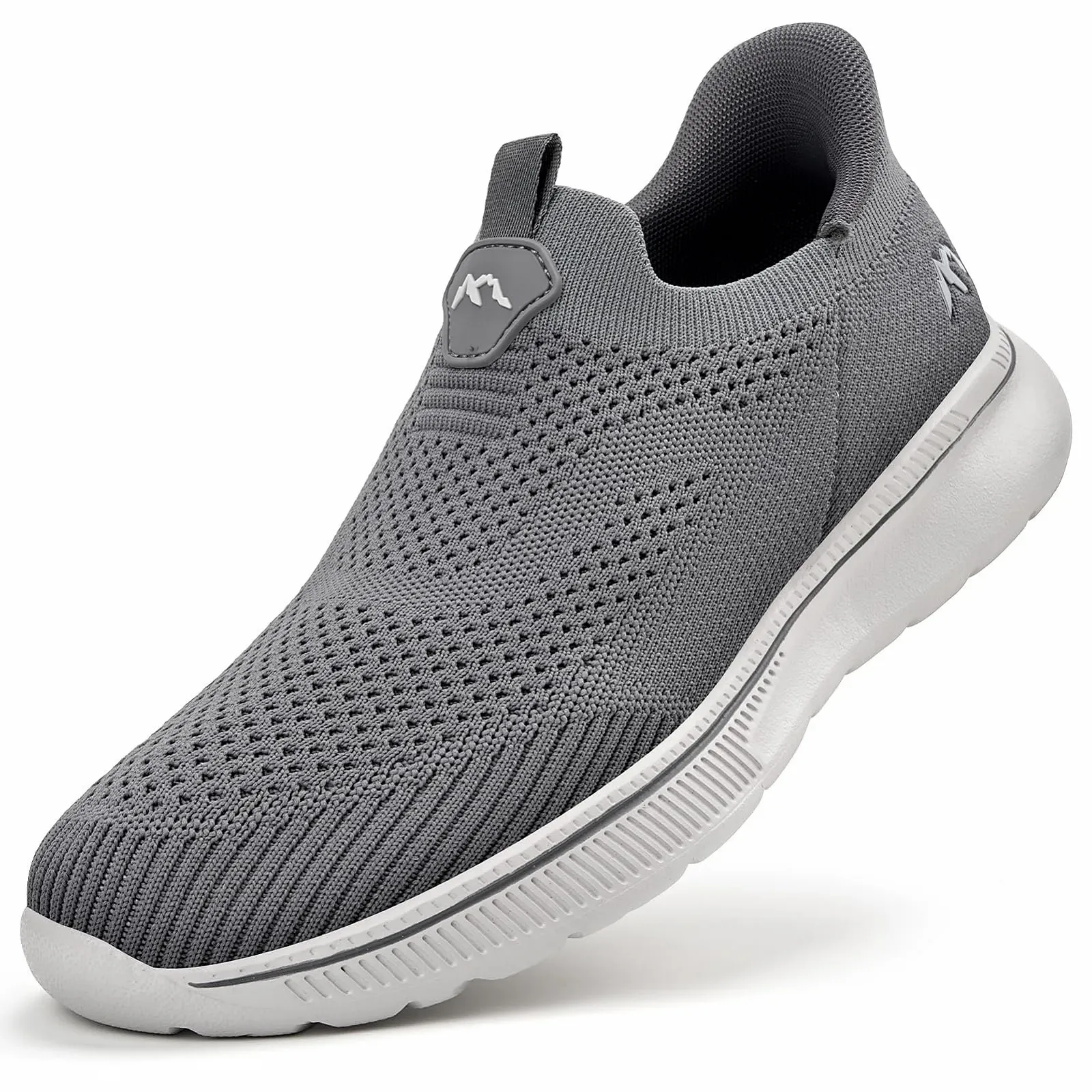 Кросівки Без Шнурків ODCKOI Легкі Дихаючі Спортивні Чоловічі Сірі, фото №1 Кросівки Без Шнурків ODCKOI Легкі Дихаючі Спортивні Чоловічі Сірі, фото №1