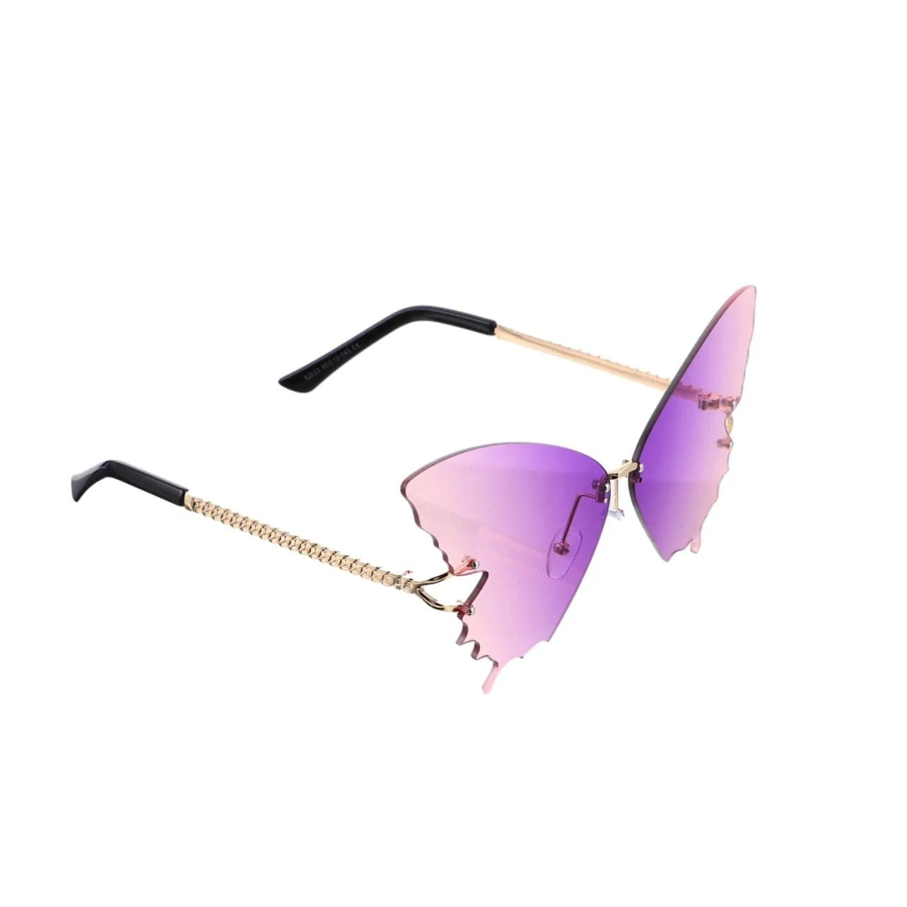 Солнцезащитные очки Без оправы Фиолетовый, фото №2