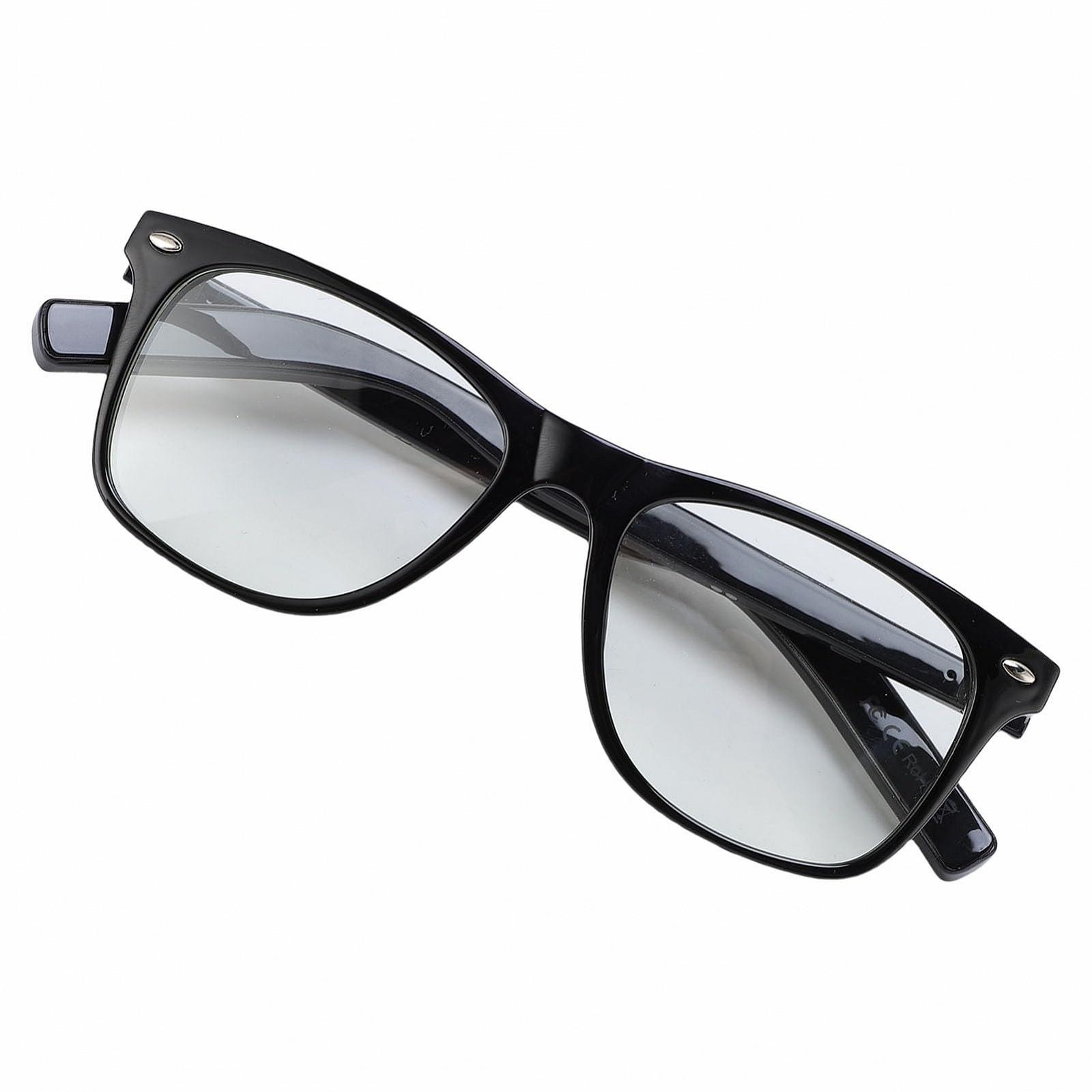 Розумні окуляри-перекладач, вбудовані мікрофон і динаміки, чорна оправа #12, фото №7 Розумні окуляри-перекладач, вбудовані мікрофон і динаміки, чорна оправа #12, фото №7