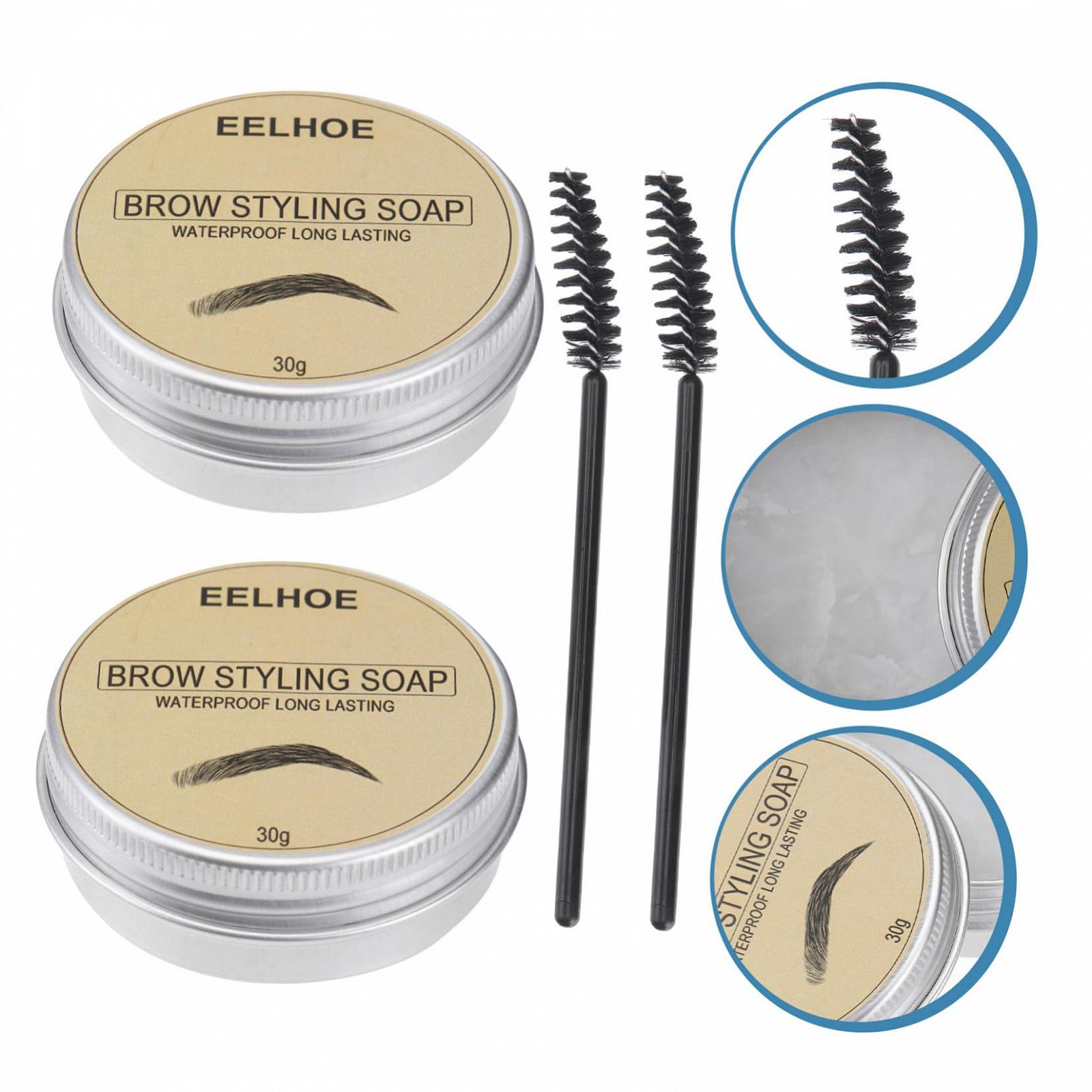 Гель HAPINARY Augenbrauen Styling Seife Augenbrauen Seife 2 набори, фото №7
