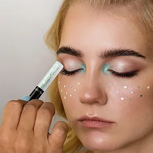 Підводка для очей Pekmar, мерехтлива, швидковисихаюча, неонова веселка, портативна, з блискітками synthetic.ua - Фото 1