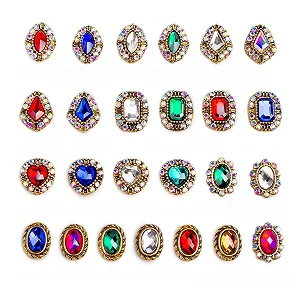 Стрази для нігтів 7–11 мм, кристали, прикраси для гелевих нігтів synthetic.ua - Фото 1