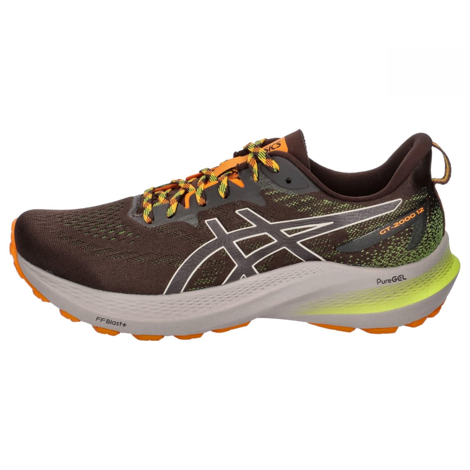 Кроссовки ASICS GT 2000 12 мужские Бежевый Желтый, фото №2