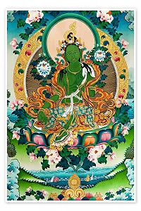 Постер Shyama Tara or Green Tara 40 x 60 см разноцветный - Фото 1