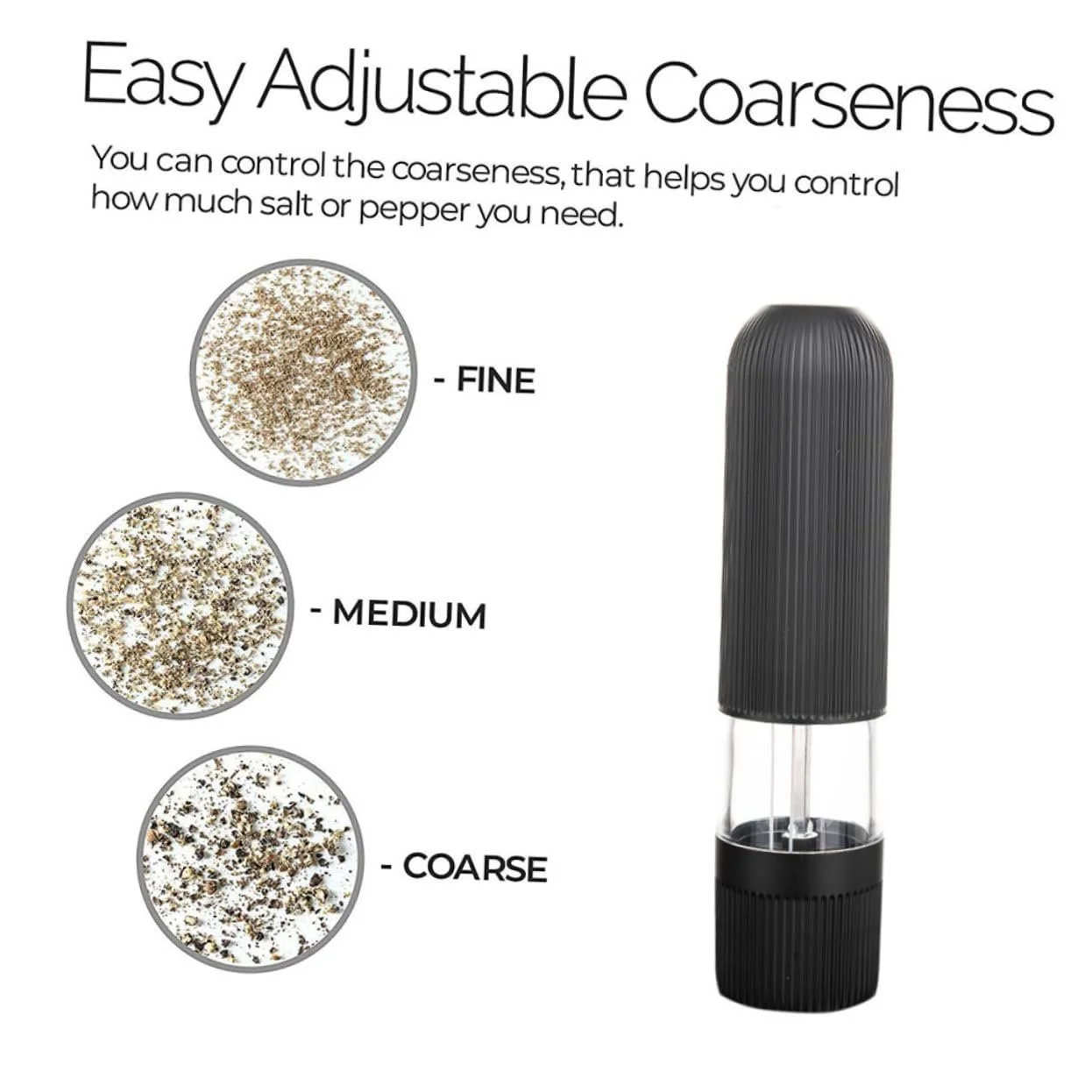 Електрична кавомолка Cabilock Black, фото №4 Електрична кавомолка Cabilock Black, фото №4