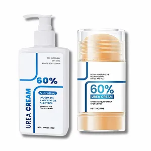 Крем для ног и лосьон для тела Urea Cream 60% Urea с маслом жожоба и алое вера - Фото 1