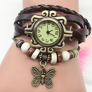 Женские часы Generisch Кварцевые Аналоговые Винтажные Подвеска Наручные часы Ручной работы Плетеные Повседневные Мужские Женские Модные часы synthetic.ua - Фото 1