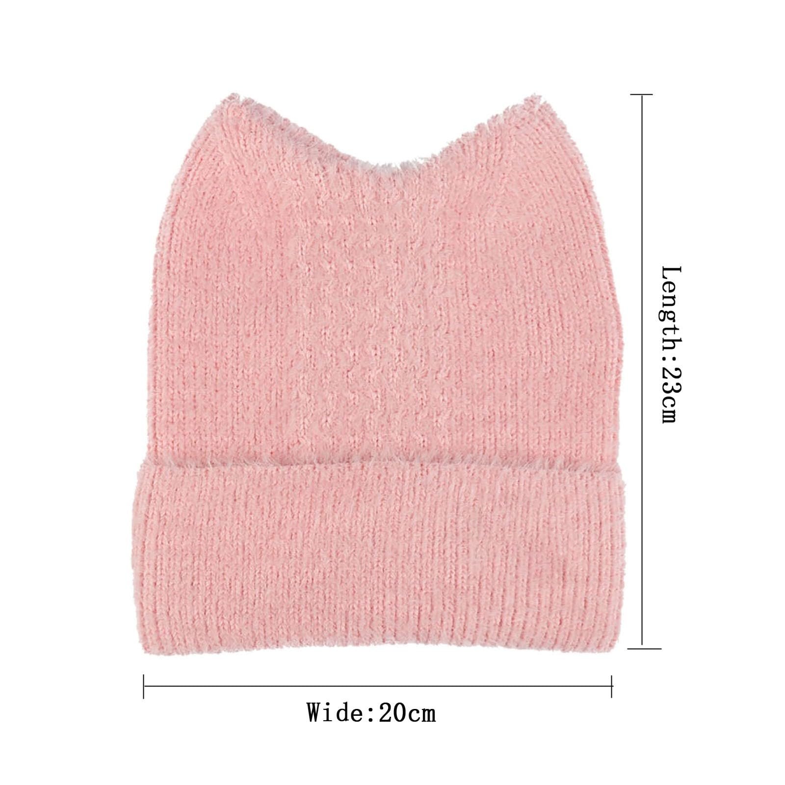 В'язана шапка Saingace з підкладкою, зимова, фото №5