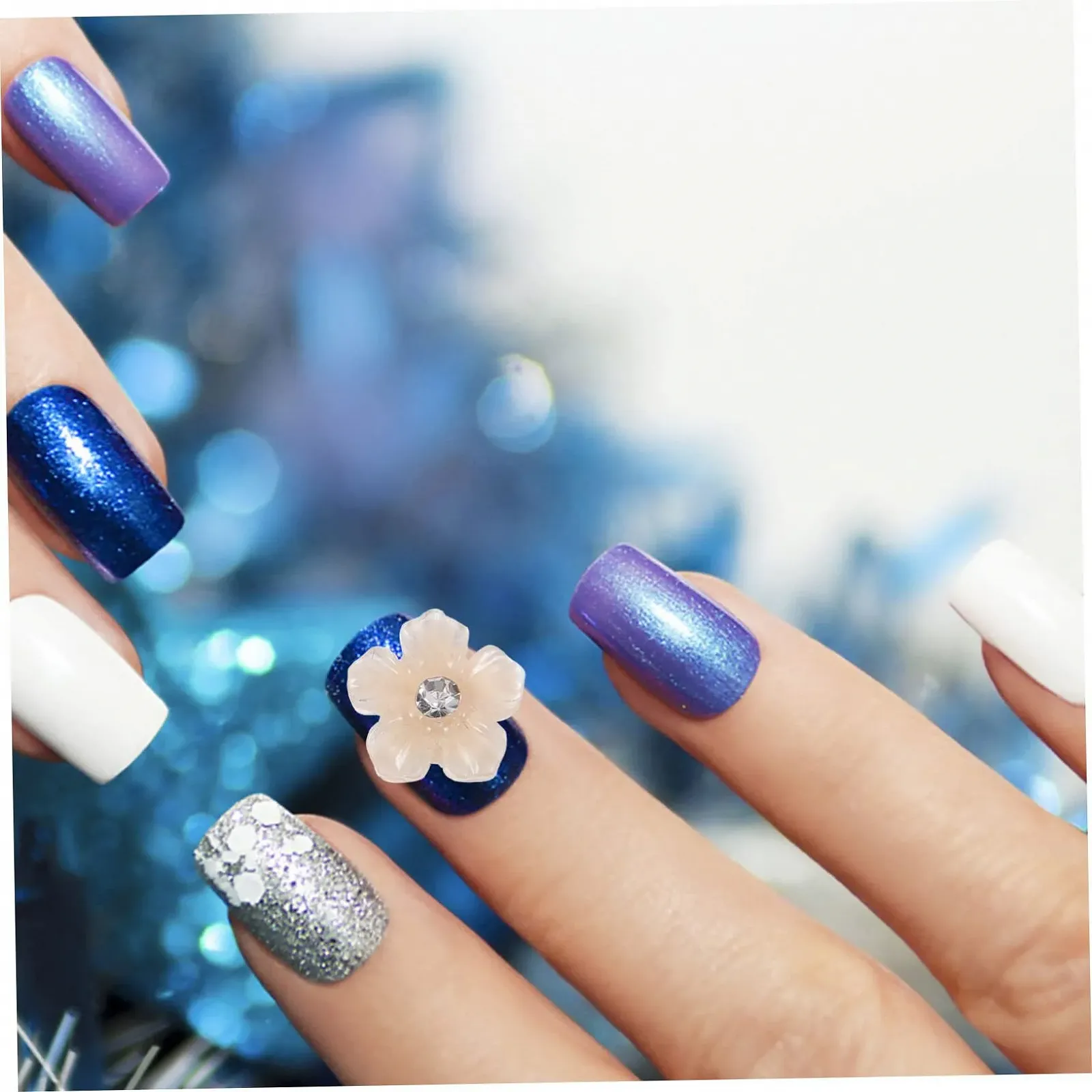 Аксессуары для ногтей объемные 3D, украшения для ногтей, акриловые аксессуары для ногтей, подвески для акриловых ногтей, украшения для ногтей, стразы для ногтей, драгоценности для дизайна ногтей, камни, фото №6