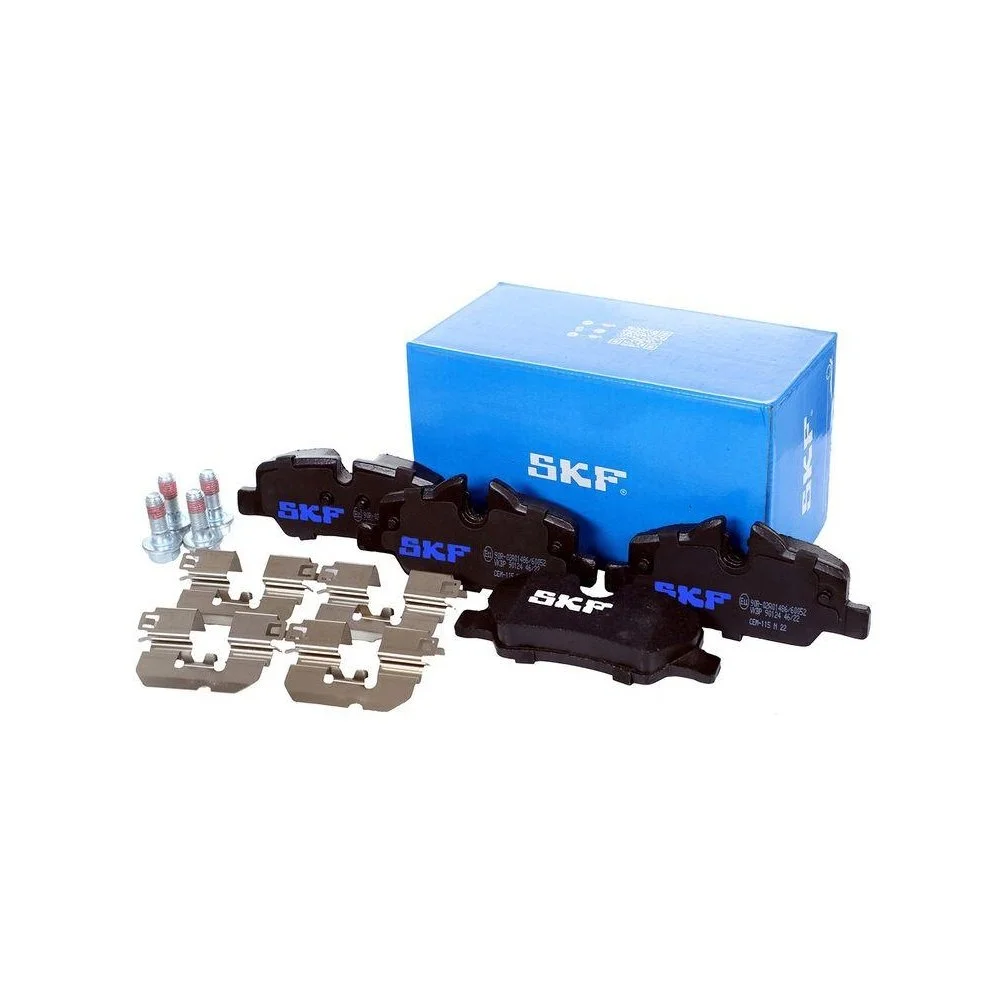 Комплект тормозных колодок SKF VKBP 90124 для MINI задняя ось, фото №1 Комплект тормозных колодок SKF VKBP 90124 для MINI задняя ось, фото №1