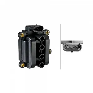 Катушка зажигания HELLA 5DA 358 102-151 для NISSAN RENAULT DACIA HITACHI - Фото 1