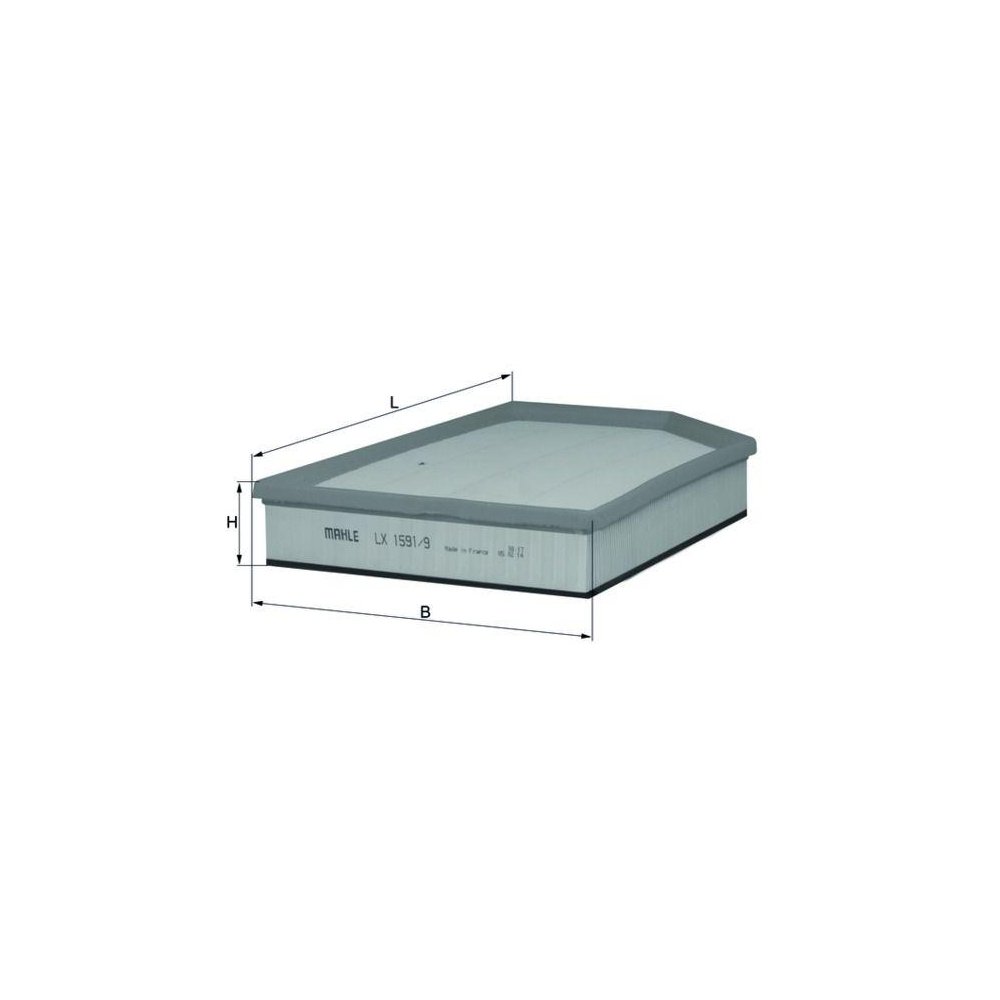 Повітряний фільтр KNECHT LX 1591/9 для VOLVO, фото №1 Повітряний фільтр KNECHT LX 1591/9 для VOLVO, фото №1