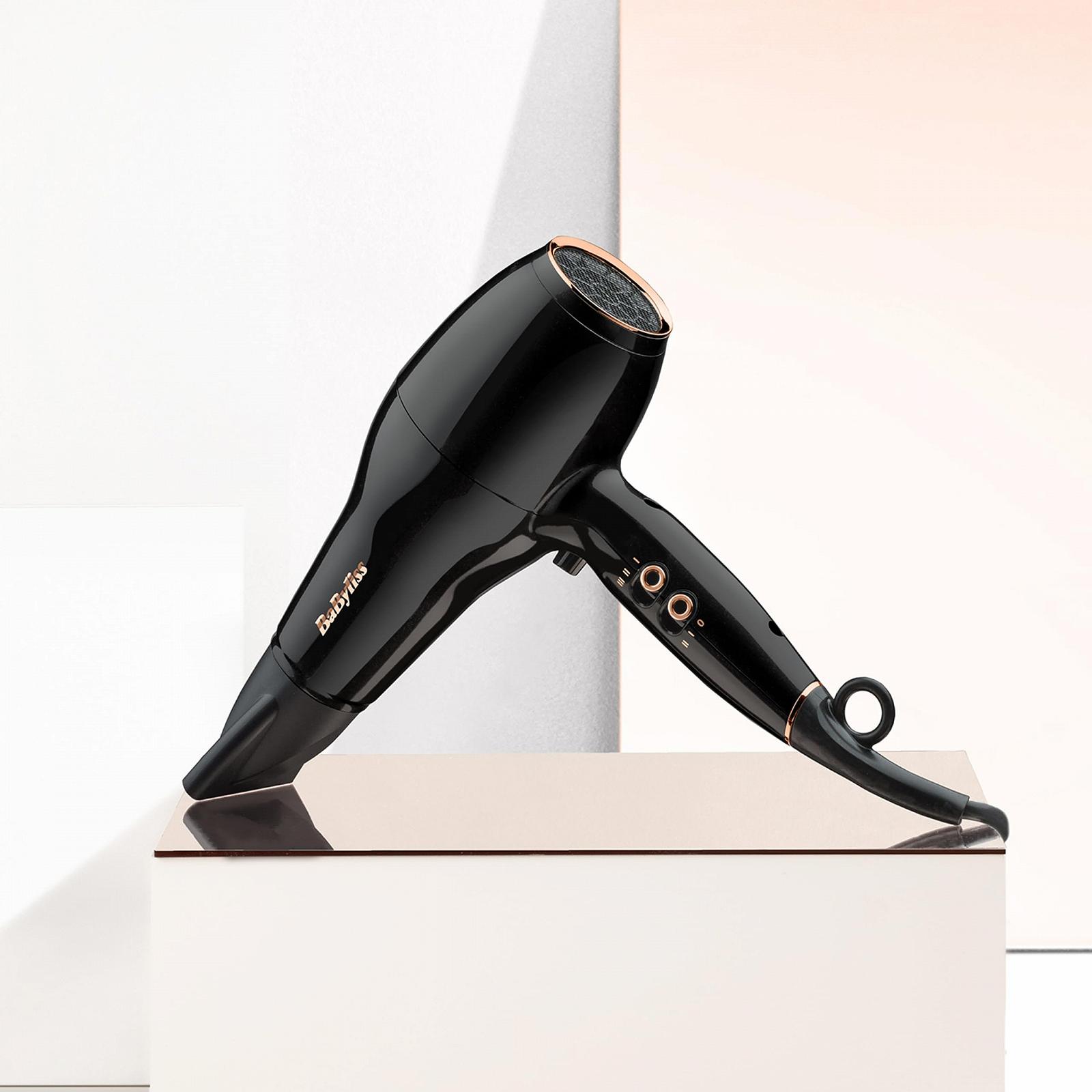Фен BaByliss Pro Power D5245E 2300 Вт, черный, фото №7