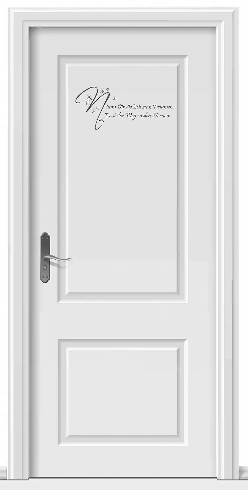 Наклейка на стену A464 Time to Dream 90 x 41 см антрацит, фото №3