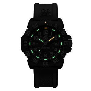 Часы Luminox Original Navy Seal XS.3051.F Мужские 44 мм Дайверские Черные с Отображением Даты 200 м Водонепроницаемые, черные, 44 мм, Спортивные synthetic.ua - Фото 1