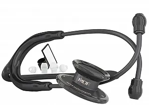 Двоголовий стетоскоп MDF Instruments MD One Premium / З нержавіючої сталі / Чорний - Фото 1