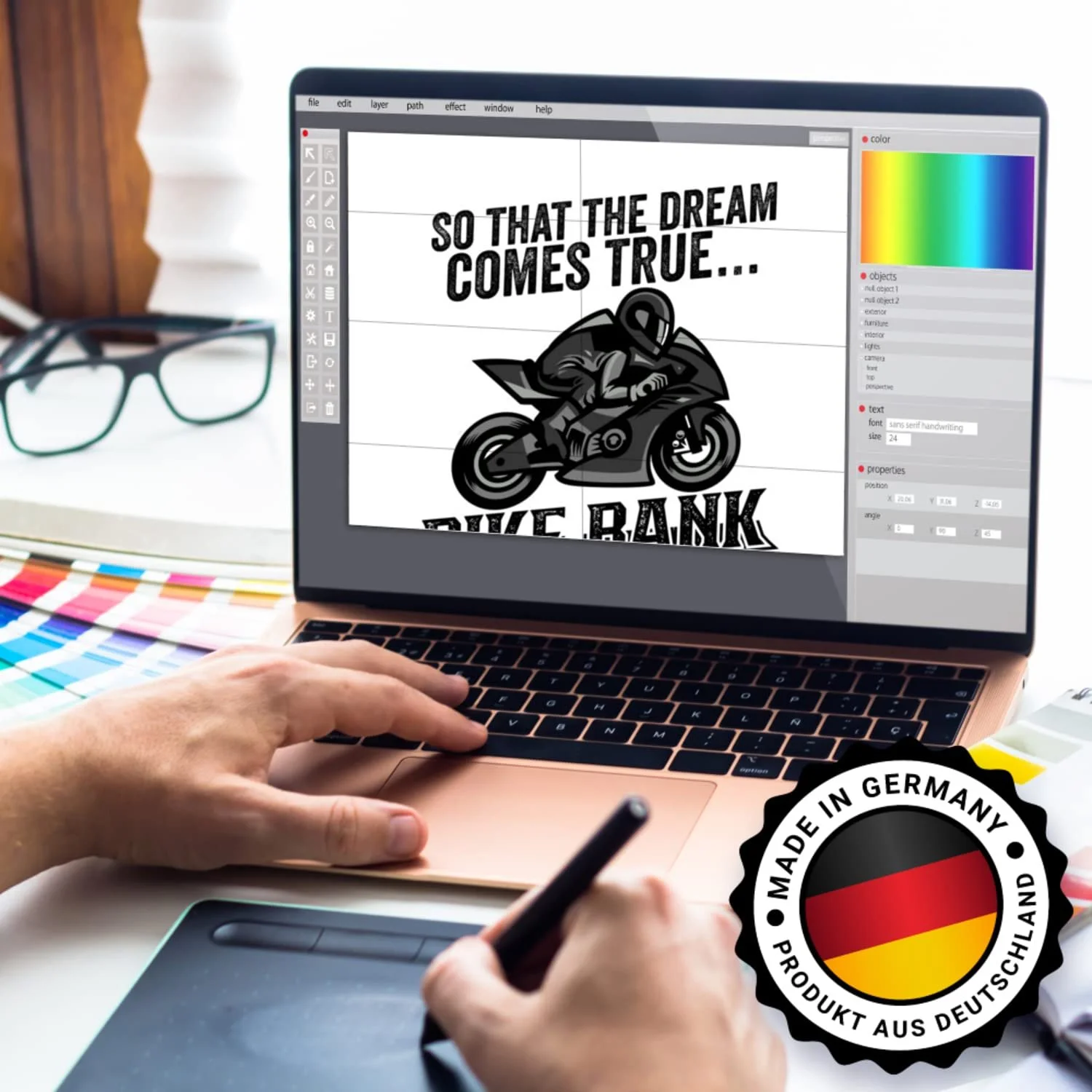 Скарбничка Bike Bank з мотоциклом керамічна, фото №5