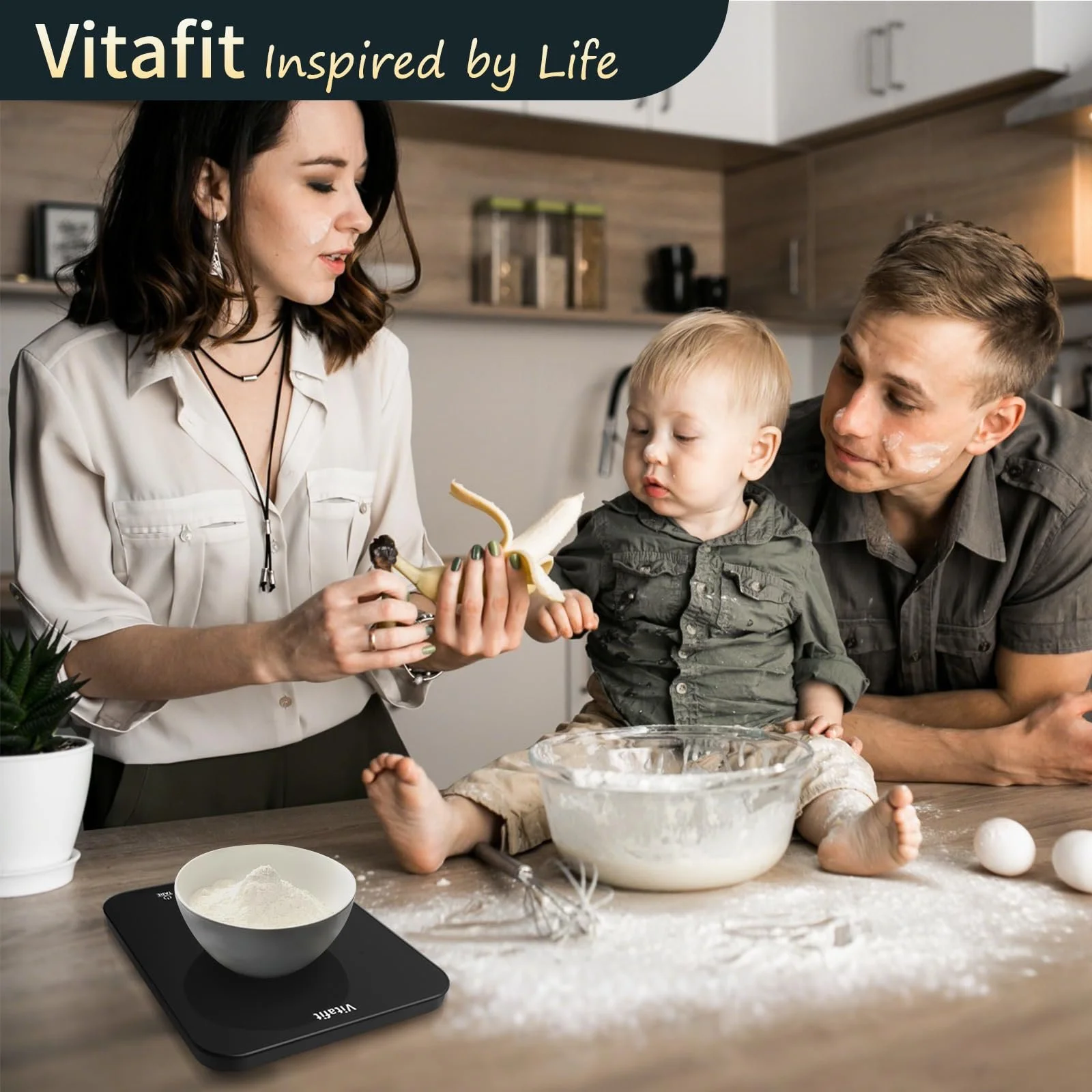 Кухонні ваги цифрові Vitafit 15 кг 1 г світлодіодний дисплей, фото №7 Кухонні ваги цифрові Vitafit 15 кг 1 г світлодіодний дисплей, фото №7