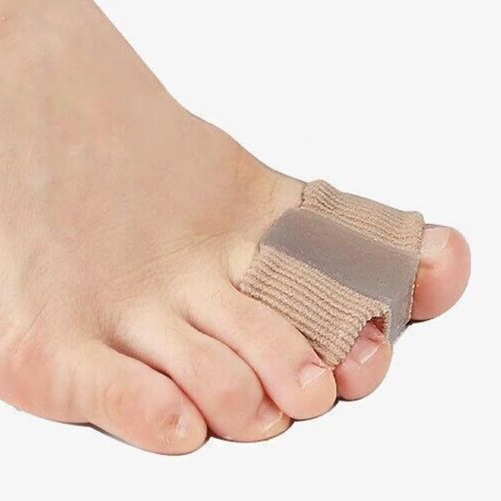 Разделитель для пальцев Valgus, для воспаленных косточек большого пальца, противоскользящий, двойное кольцо, перекрывающие пальцы, Hallux valgus, устройство для облегчения боли, комфортная боль в ногах, 4 шт., S, фото №3
