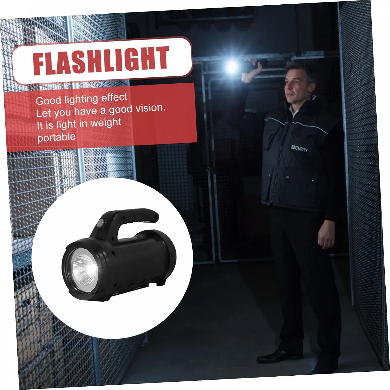 Світлодіодний ліхтар для кемпінгу, аварійний, маленький світлодіодний, ABS фара, живлення від батареї, фото №4