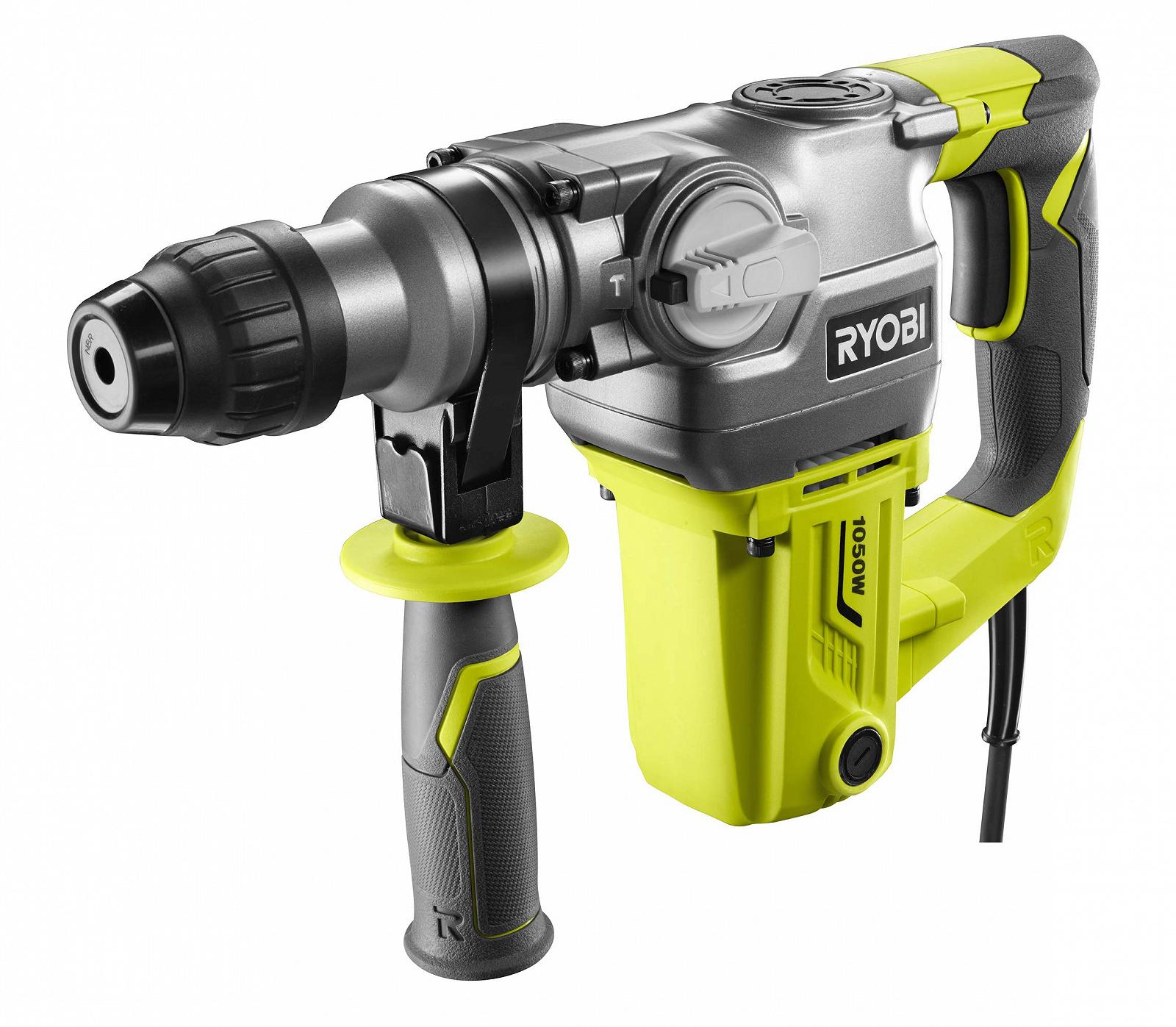 Перфоратор Ryobi RSDS1050-K SDS-Plus 1050 Вт 3.6 Дж, фото №1 Перфоратор Ryobi RSDS1050-K SDS-Plus 1050 Вт 3.6 Дж, фото №1
