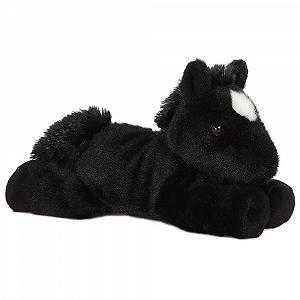 Мягкая игрушка Mini Flopsie Черный конь 20 см synthetic.ua - Фото 1
