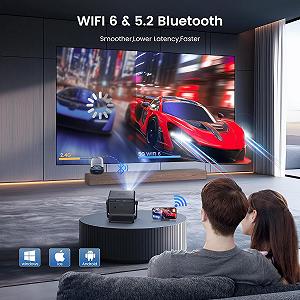 Проектор iSinbox Q8 HD Wi-Fi Bluetooth synthetic.ua - Фото 1