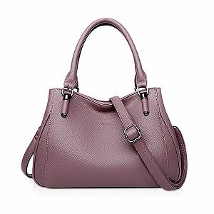 Сумка с верхней ручкой NICOLE & DORIS, фиолетовая - Фото 1