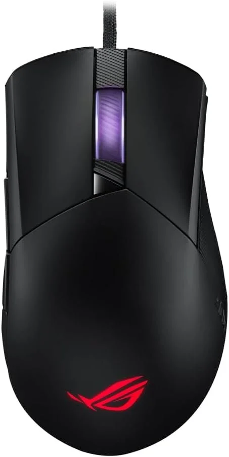 Ігрова миша ASUS ROG Gladius III / USB / ROG Оптичний / 26000 DPI / 6 кнопок / RGB підсвітка / Чорна, фото №4 Ігрова миша ASUS ROG Gladius III / USB / ROG Оптичний / 26000 DPI / 6 кнопок / RGB підсвітка / Чорна, фото №4