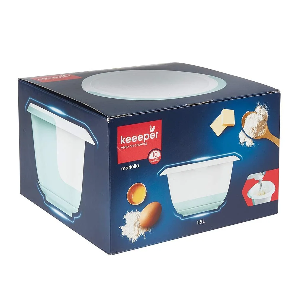 Миска для смешивания Keeeper Mariella 10742 1.5 л синяя, фото №16