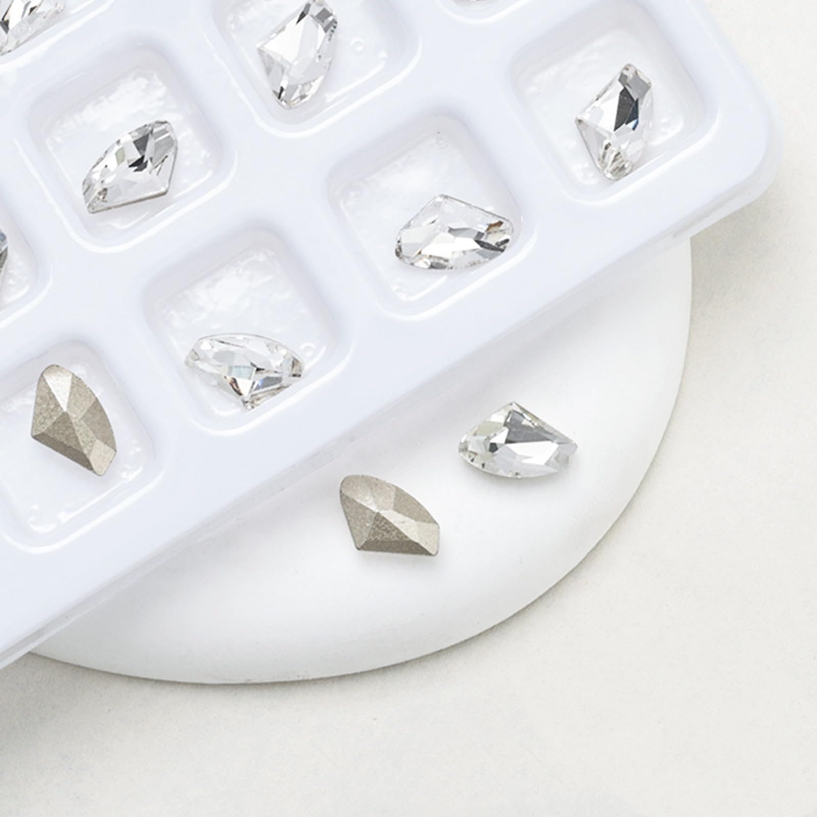 Стрази для нігтів Прикраса для нігтів Серце Нерегулярна форма Кристали, фото №6