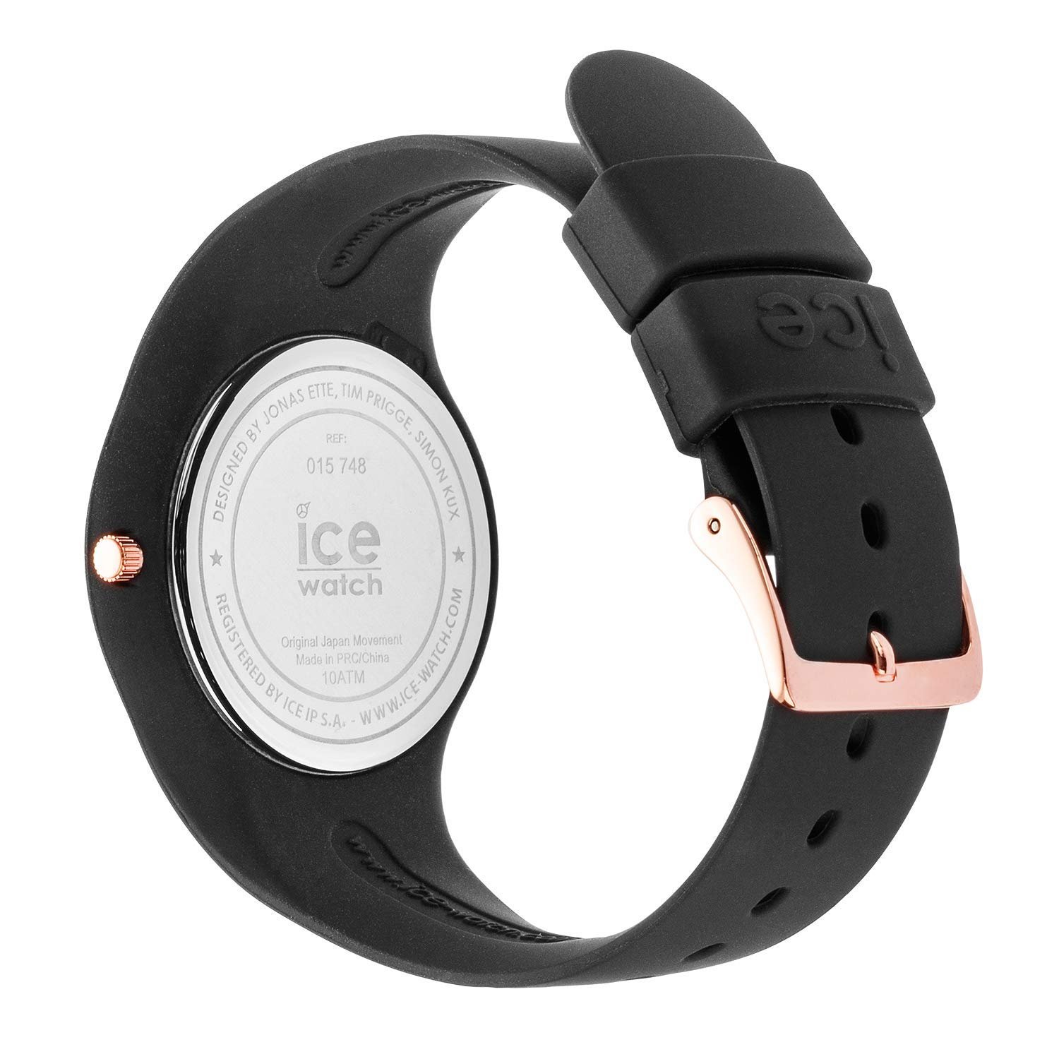 Годинник Ice-Watch ICE Sunset Black Жіночий з силіконовим ремінцем, фото №4