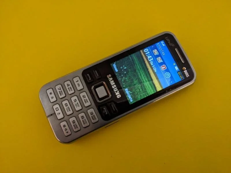 Мобільний телефон Samsung C3322 Duos Scarlet Red La Fleur, фото №2