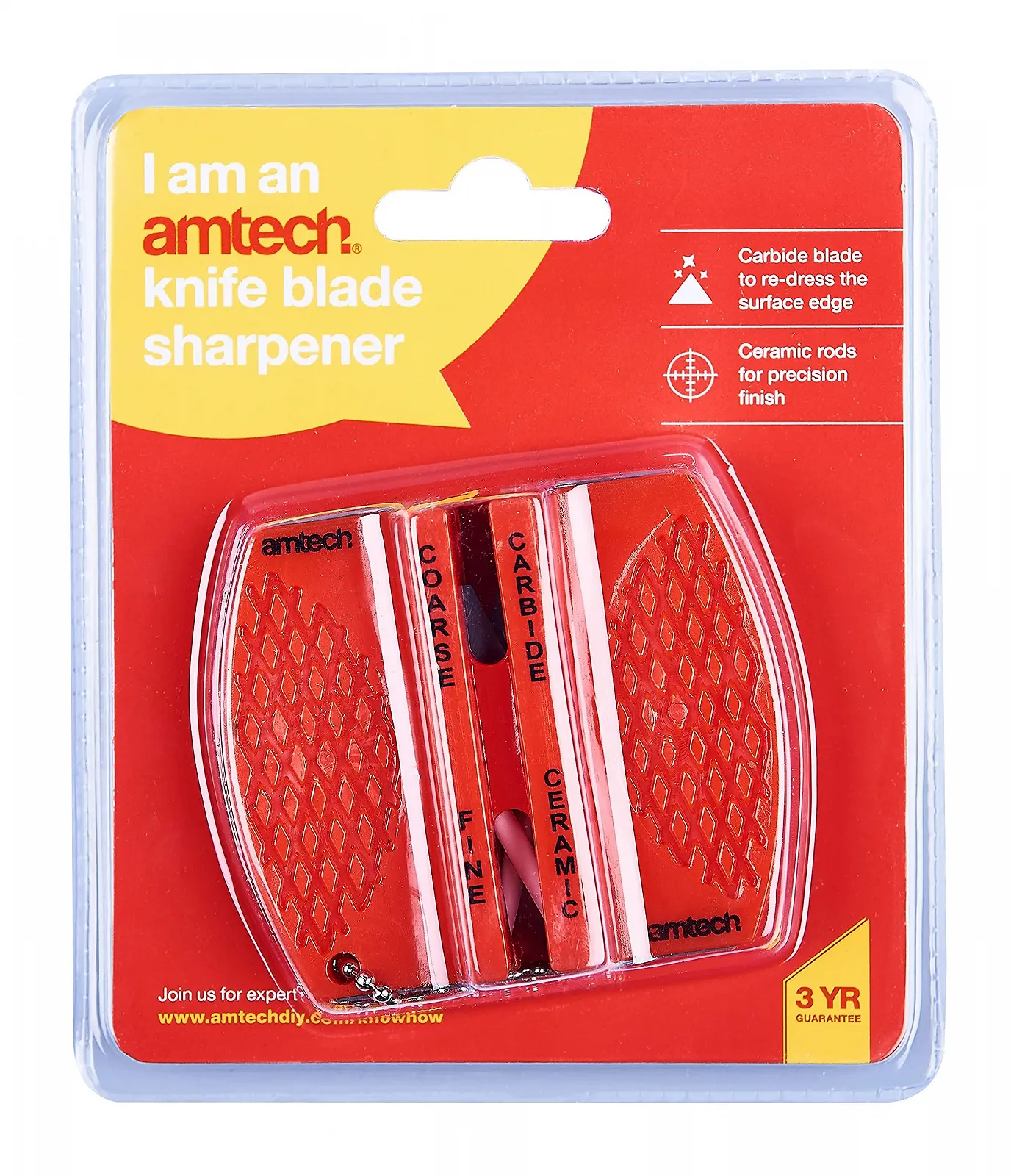 Точилка для ножів Am-Tech E2540 карбідна та керамічна, фото №2