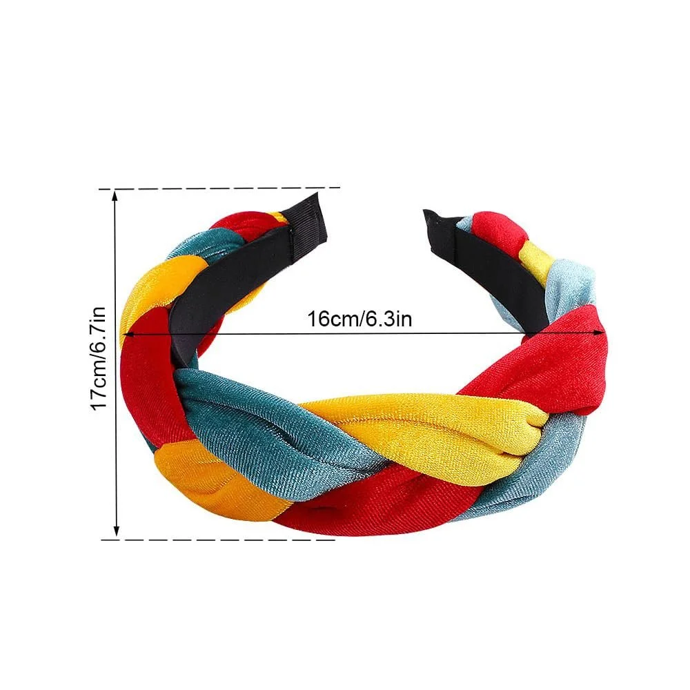 Обруч Оксамитовий Плетений, фото №3