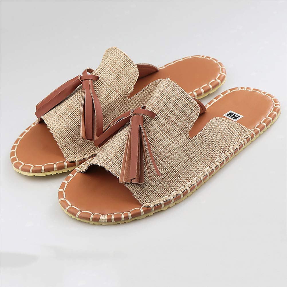 Шльопанці CrEev На плоскій підошві З китицями Літні, фото №3 Шльопанці CrEev На плоскій підошві З китицями Літні, фото №3