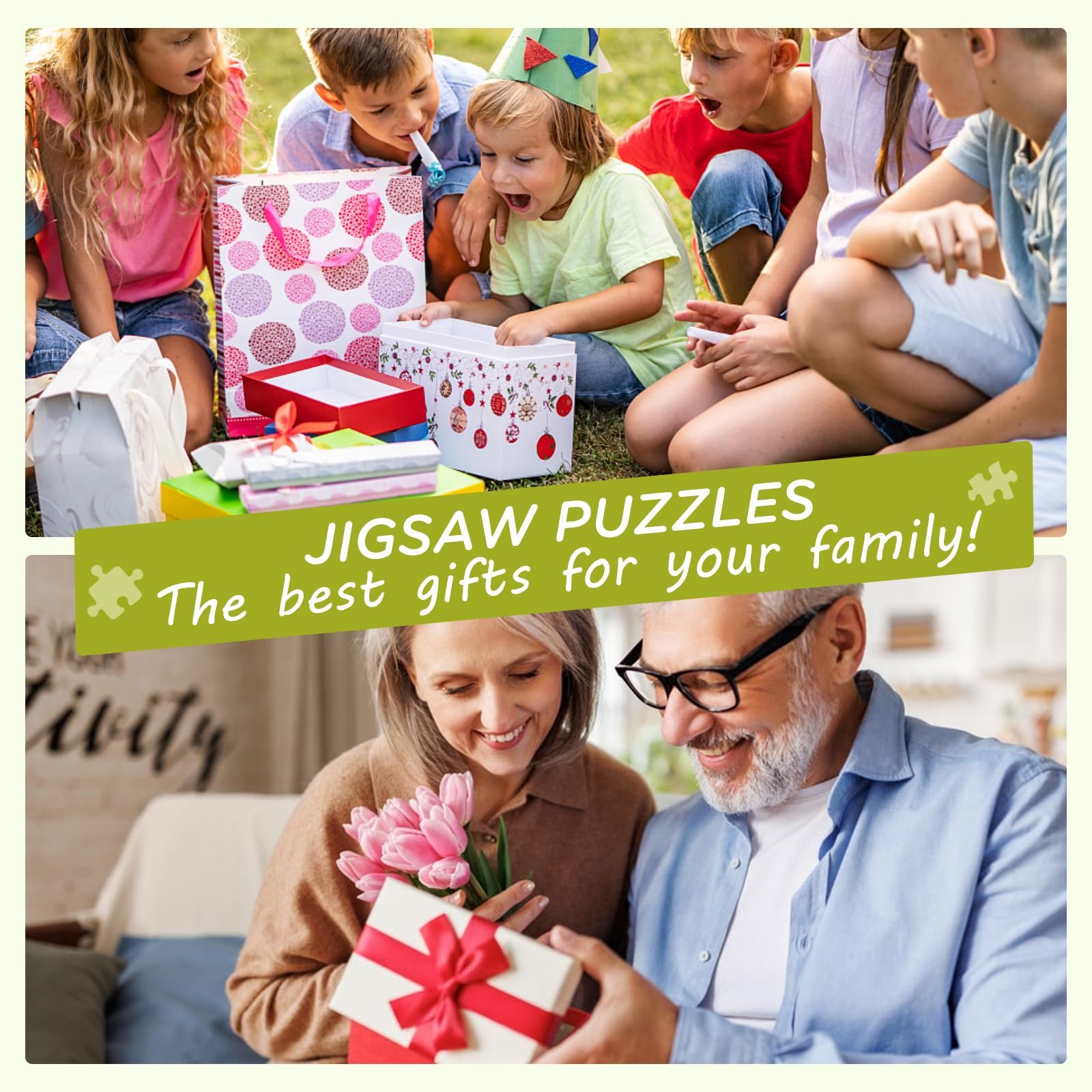 Набор пазлов 6 штук по 20 больших элементов Разноцветный, фото №8