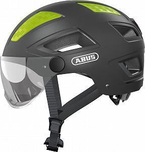 Шлем ABUS Hyban 2.0 ACE Городской, с наушниками Pedelec 2.0, сменные накладки, зимний комплект, черный synthetic.ua - Фото 1