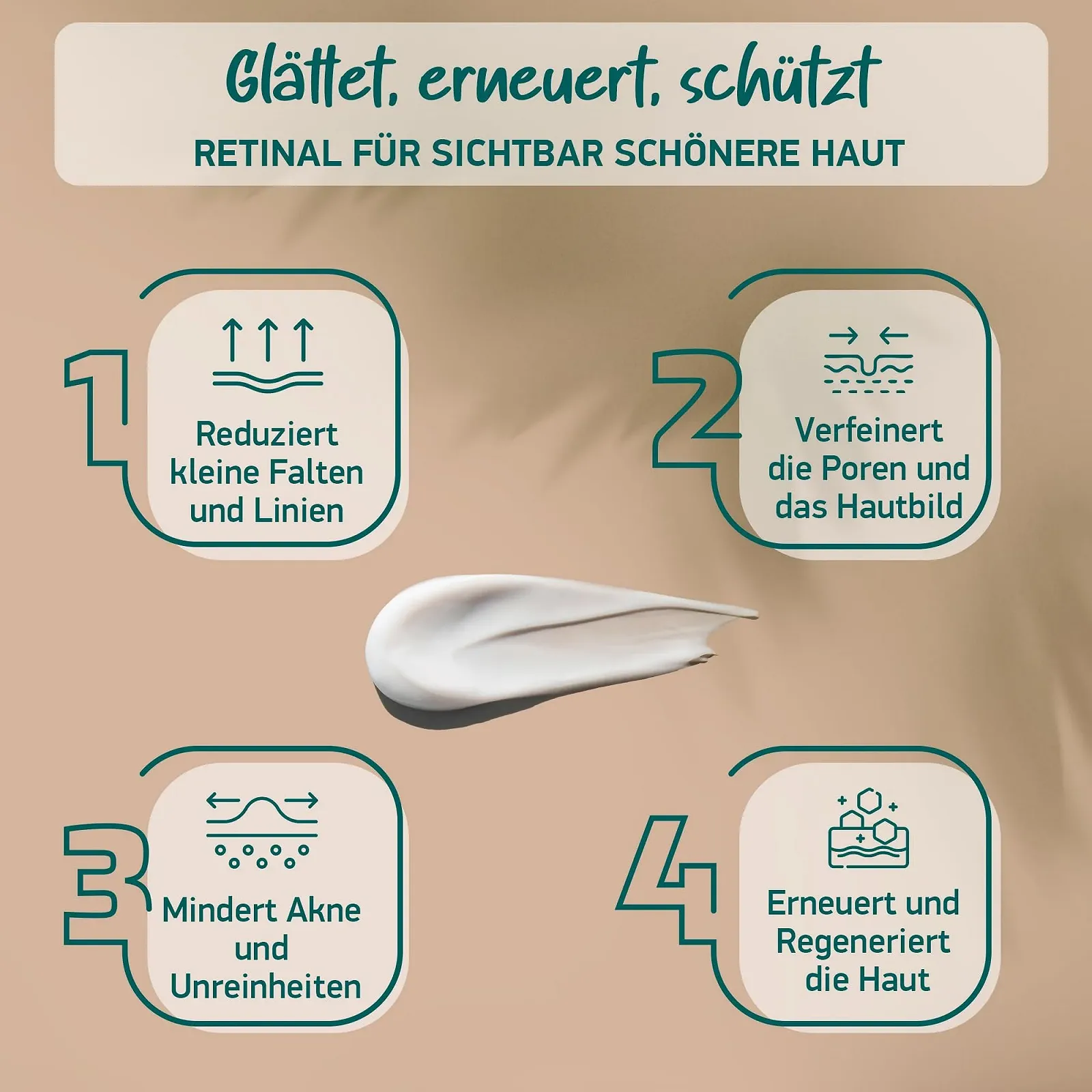 Крем для обличчя Soena Organic Retinol Cream з ретинолом, бакучіолом та гіалуроновою кислотою зволожувальний проти зморщок та акне, фото №4 Крем для обличчя Soena Organic Retinol Cream з ретинолом, бакучіолом та гіалуроновою кислотою зволожувальний проти зморщок та акне, фото №4