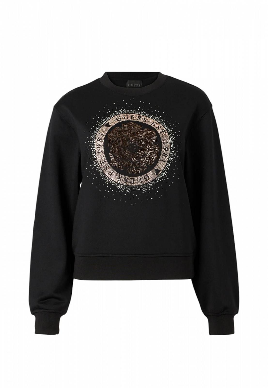 Свитшот GUESS Peony Logo Crew Neck W5RQ05K7EX1 Черный, XL, фото №1 Свитшот GUESS Peony Logo Crew Neck W5RQ05K7EX1 Черный, XL, фото №1