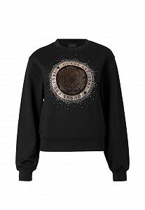 Свитшот GUESS Peony Logo Crew Neck W5RQ05K7EX1 Черный, XL - Фото 1