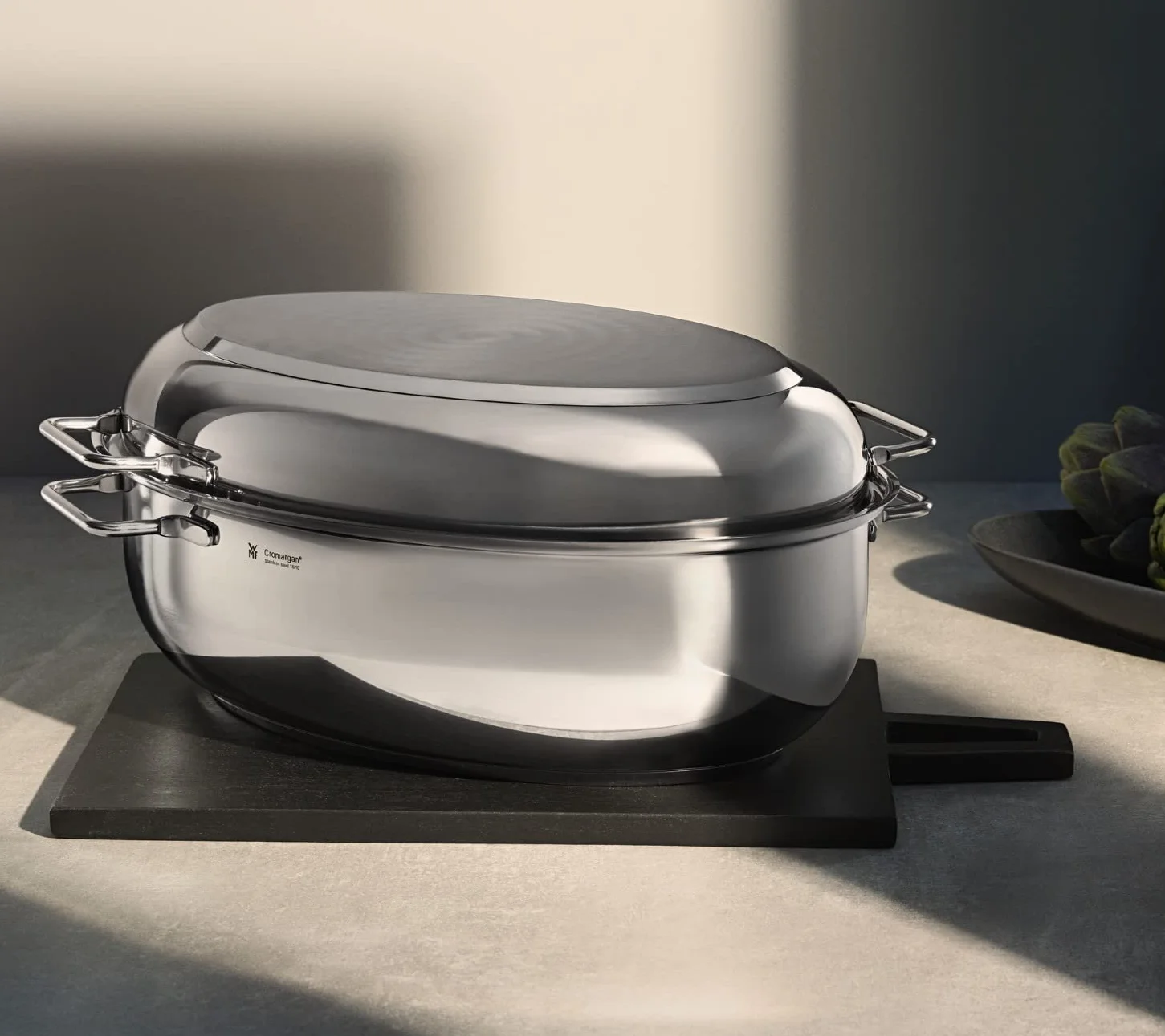 Жаровня WMF Gourmet / 8.5 л / Нержавеющая сталь, фото №5 Жаровня WMF Gourmet / 8.5 л / Нержавеющая сталь, фото №5