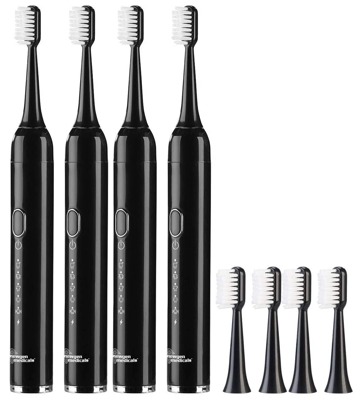 Звуковая зубная щетка newgen medicals SZB-300 25,000 Hz 5 режимов IPX7 USB, фото №1