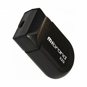 USB флеш накопитель Mibrand 32GB Scorpio Black 2.0 (MI2.0/SC32M3B) - Фото 1