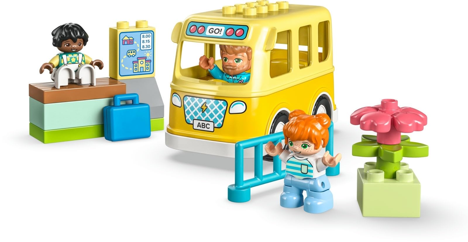 Конструктор Lego Duplo 10986 Дім на колесах 10988 Поїздка на автобусі, фото №7