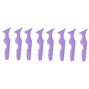 Трафарет DOITOOL для підводки очей, брів та вій, силіконовий, 8 шт - Фото 1