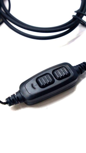 Гарнитура Baofeng c двойной кнопкой PTT, фото №2