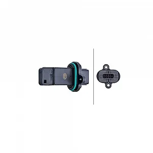 Датчик массового расхода воздуха HELLA 8ET 358 166-591 для BMW - Фото 1